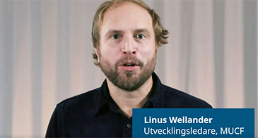 Linus Wellander från MUCF.