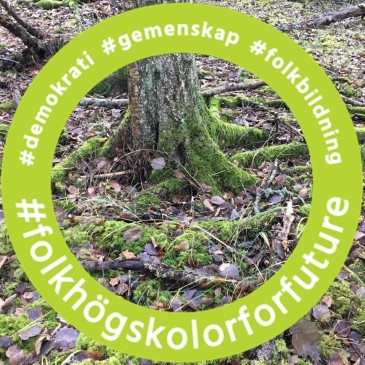 Logotyp Folkhögskolornas klimatnätverk